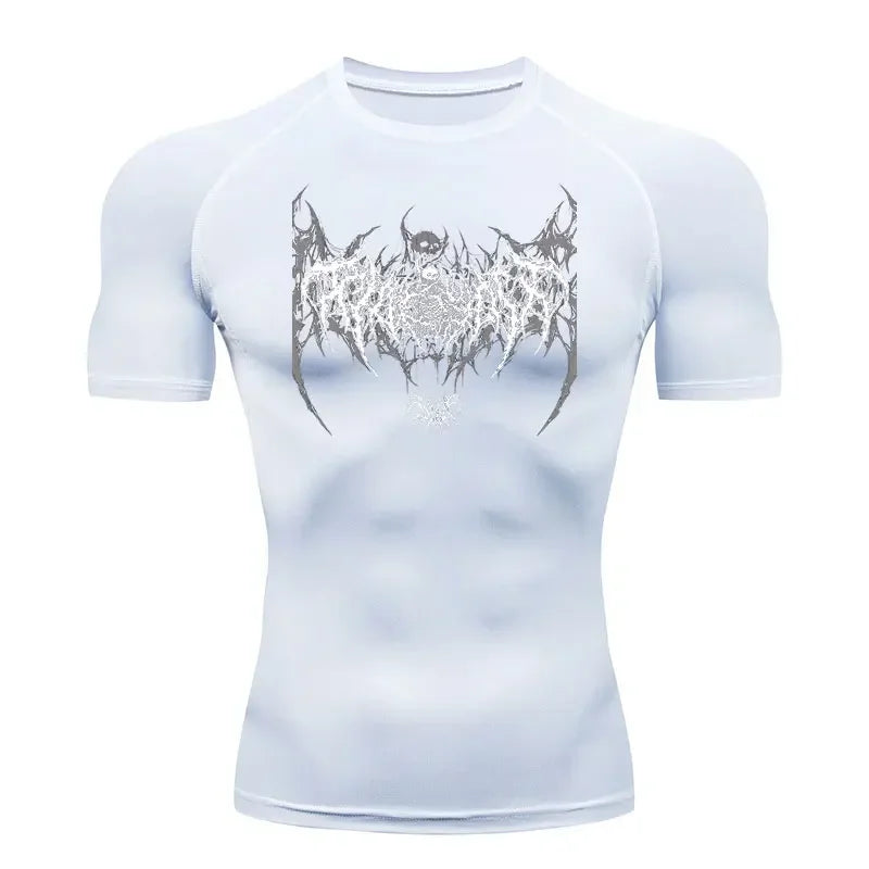 Berserk Bones Logo Compression Shirt