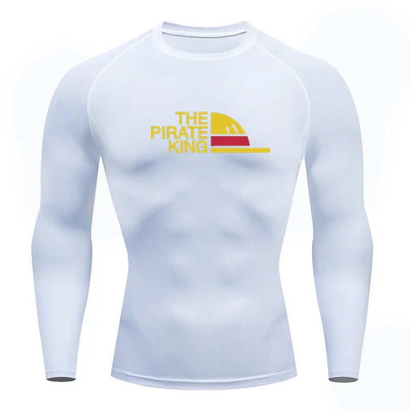 Pirate King Long Sleeve Compression Shirt