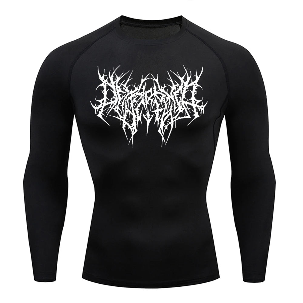 Inferno Long Sleeve Compression Shirt