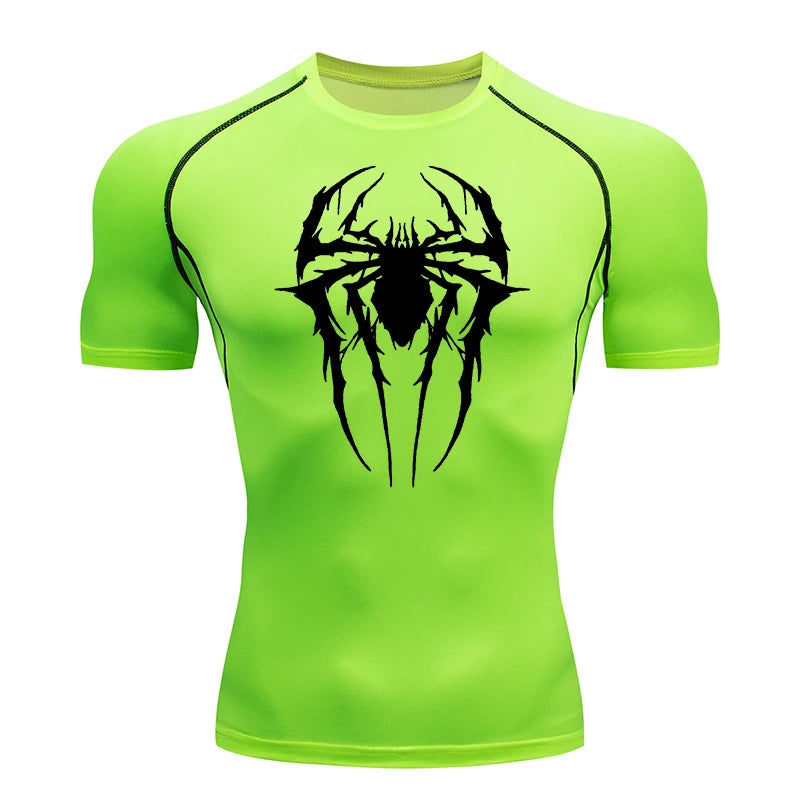 Hairy Spider Compression Shirt