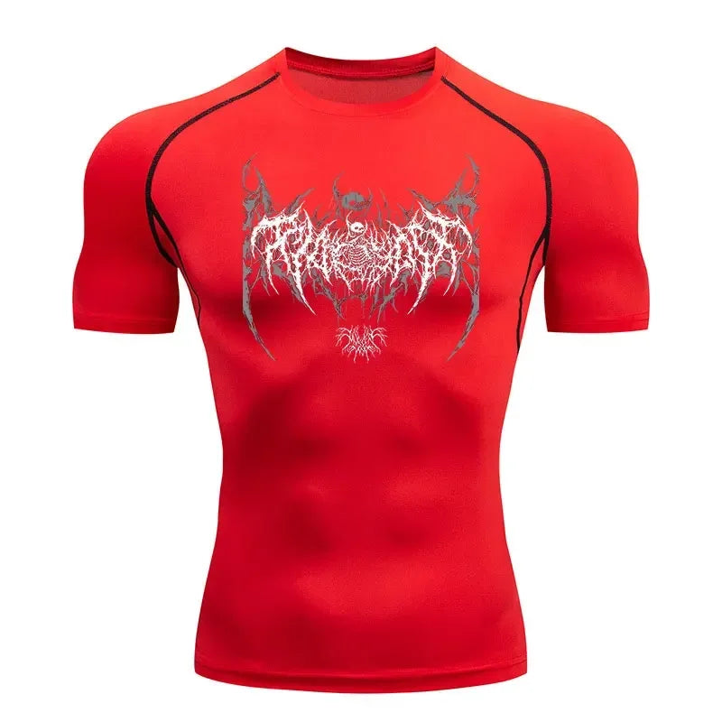 Berserk Bones Logo Compression Shirt