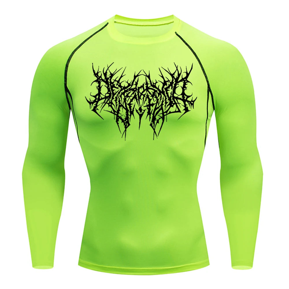 Inferno Long Sleeve Compression Shirt