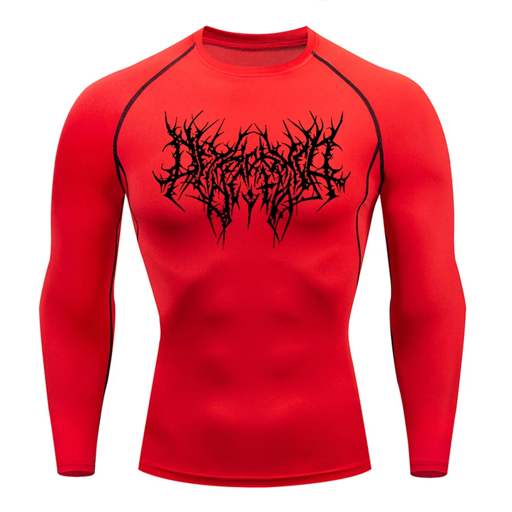 Inferno Long Sleeve Compression Shirt