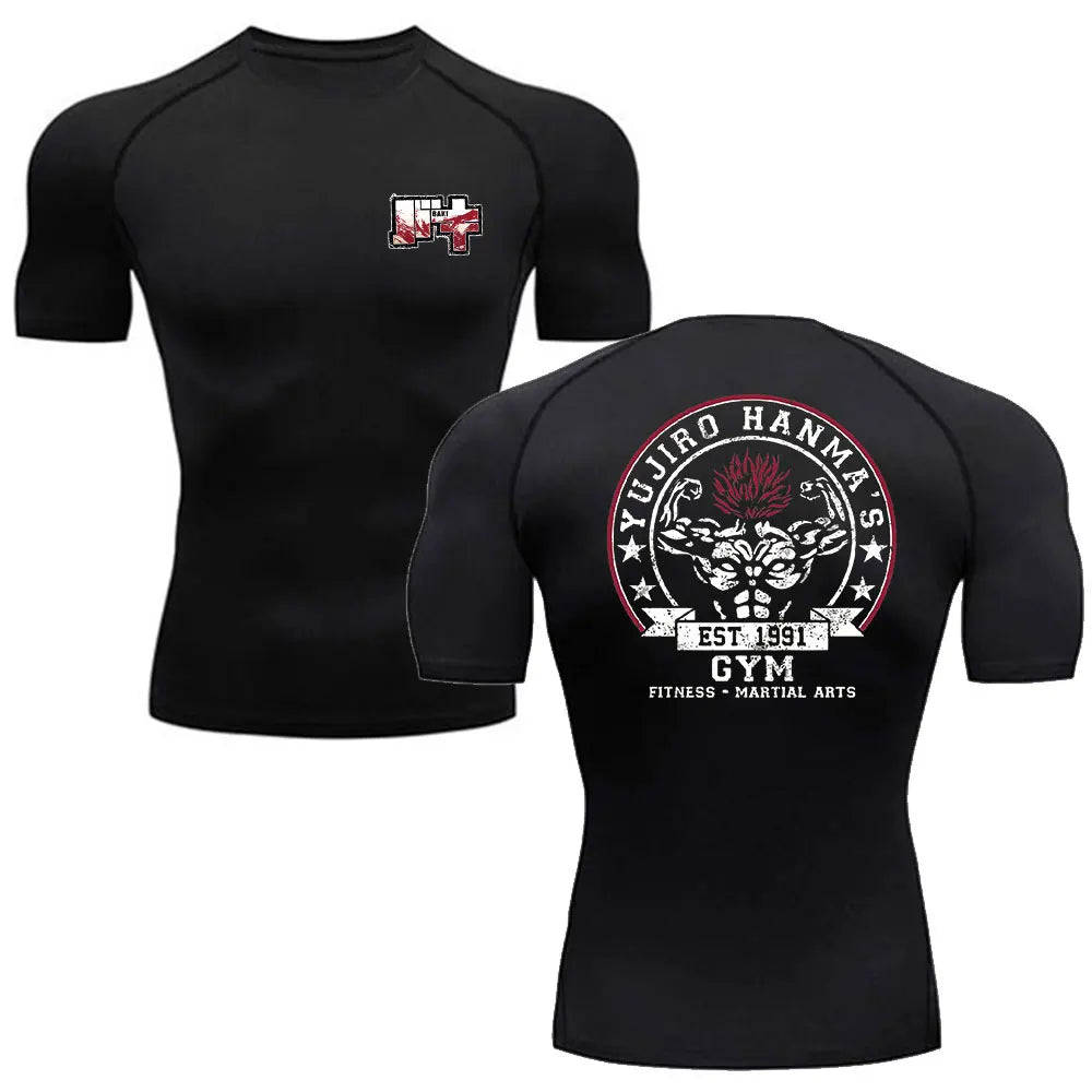 Yujiro Gym Compression Shirt