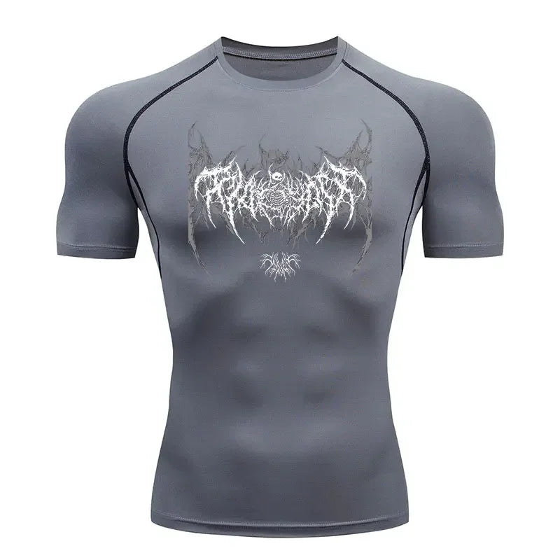 Berserk Bones Logo Compression Shirt