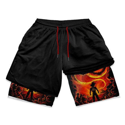 Goku Snake Shorts