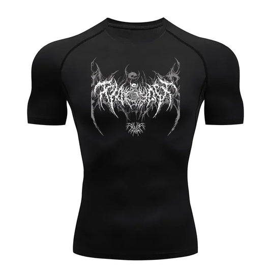 Berserk Bones Logo Compression Shirt