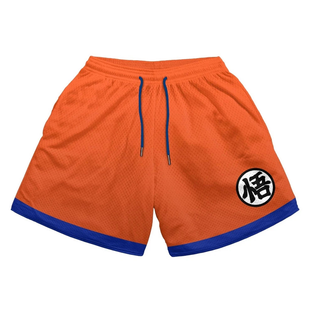 Goku Orange Shorts