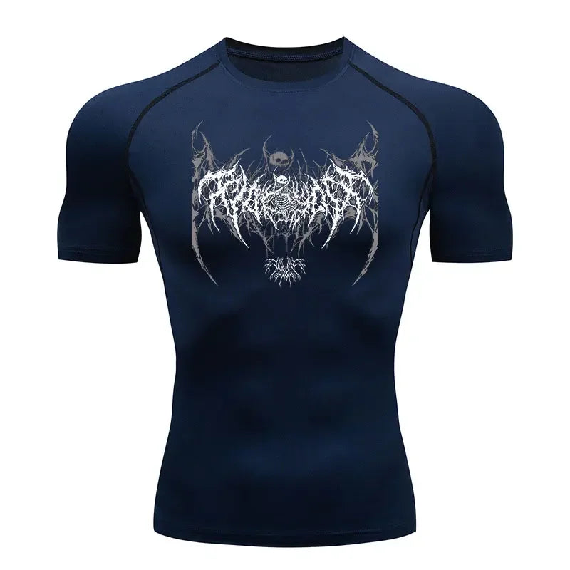 Berserk Bones Logo Compression Shirt