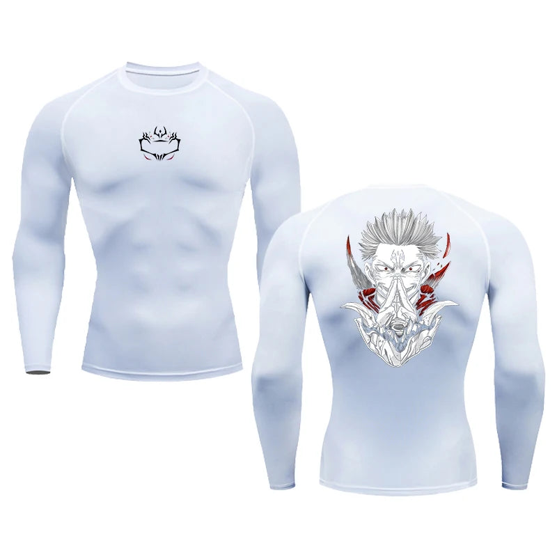 Sukuna Long Sleeve Compression Shirt