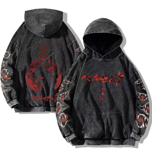 Double Logo Berserk Hoodie