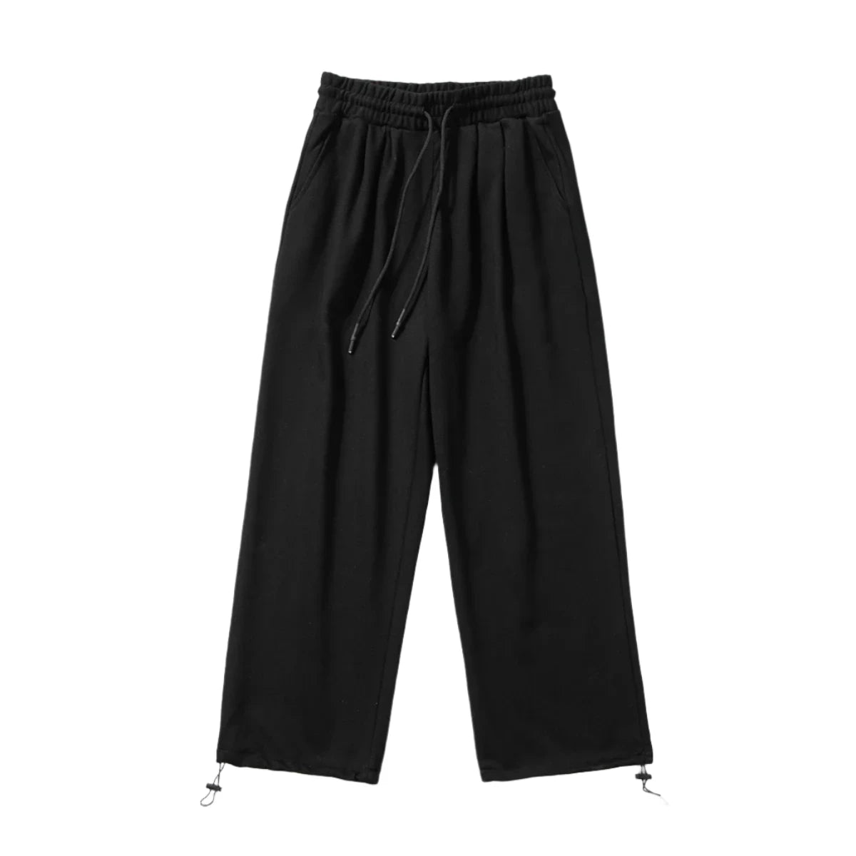 Toji Black Baggy Pants